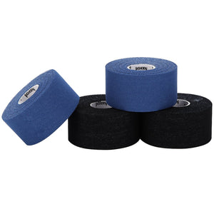 EZ-Tear Athletic Sports Tape, 1.5-Inch x 45-feet, 4-Rolls (Black & Blue)